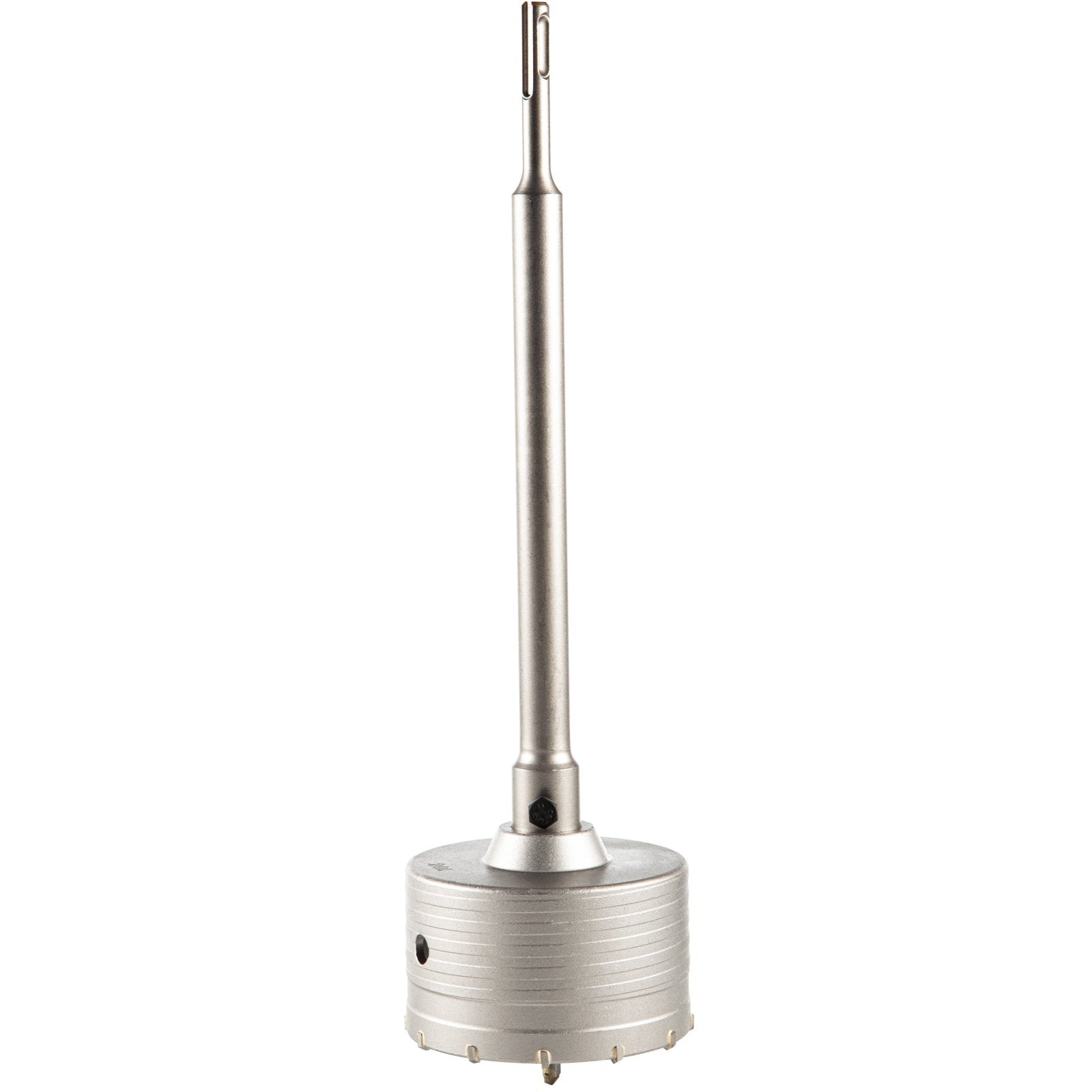 VEVOR Concrete Hole Saw Kit, 30/40/65/80/100mm Drill Bit Set SDS Plus or SDS Max Shank Wall Hole Cutter with 300mm Connecting Rod for Brick, Concrete, Cement, Stone Wall, Masonry, Tile