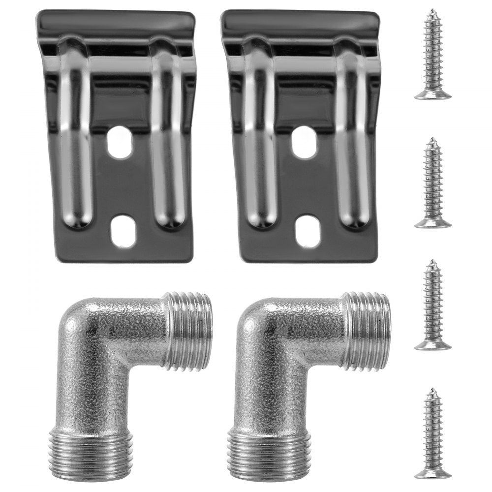 5 in1 Stainless Steel Shower Panel System Water Faucet Sprayer Gold