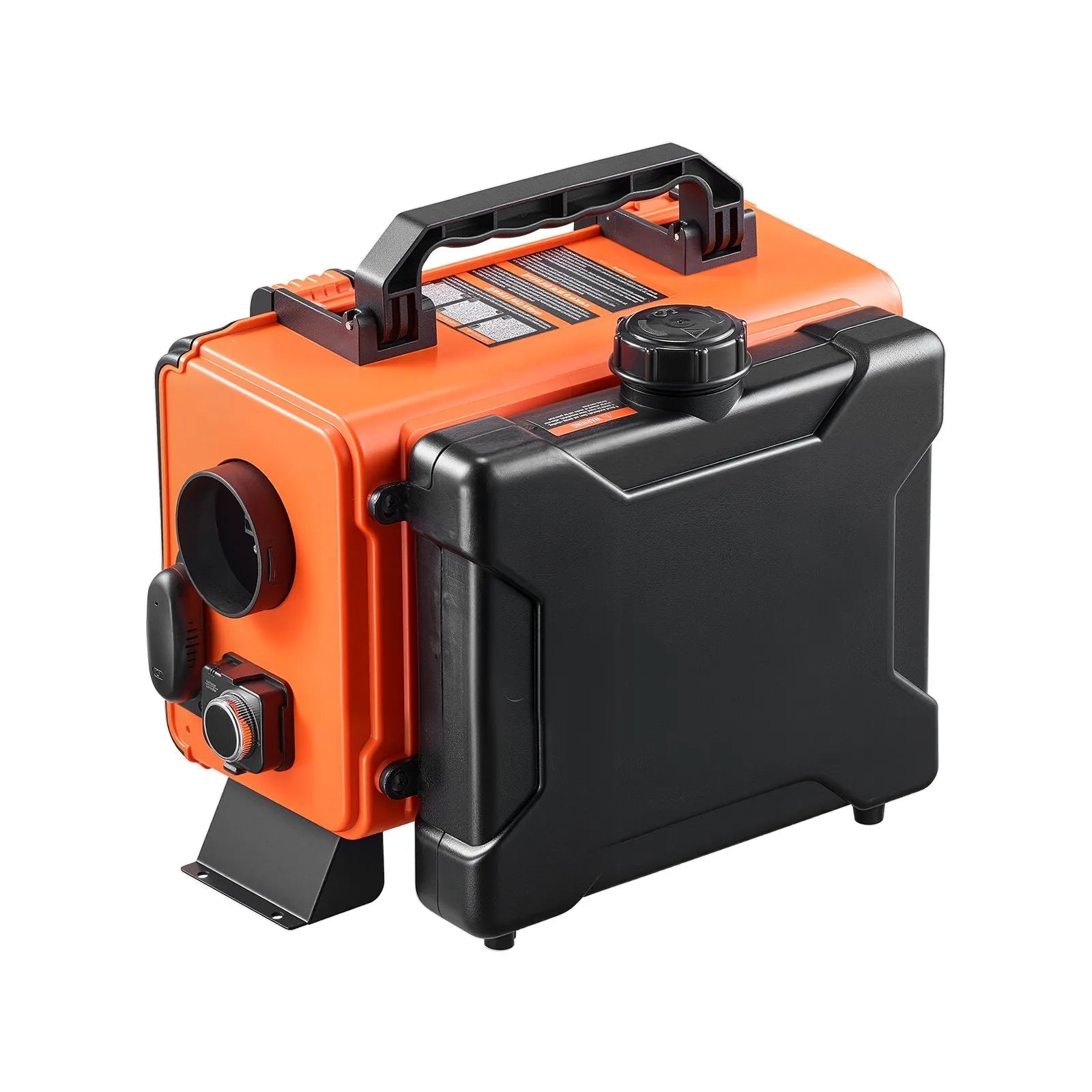 VEVOR Diesel Heater, 8KW, DC 12V/24V, All in One Portable Diesel Air Heater with Remote Control and LCD Screen, Fast Heating Low Noise, 1.2 Gal Fuel Tank for Trucks, Vans, RVs, Campers, and Garages