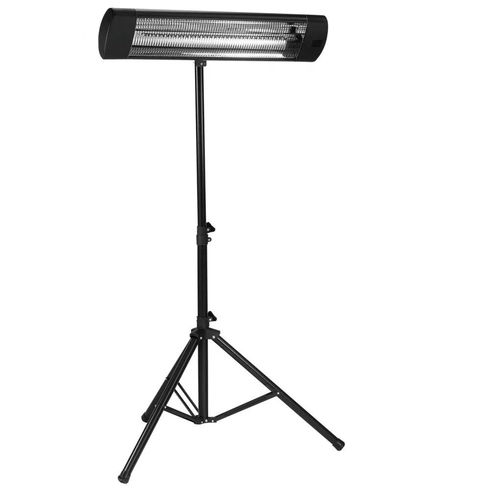 1500W Infrared Space Heater with Remote Control, LED Display and Timer