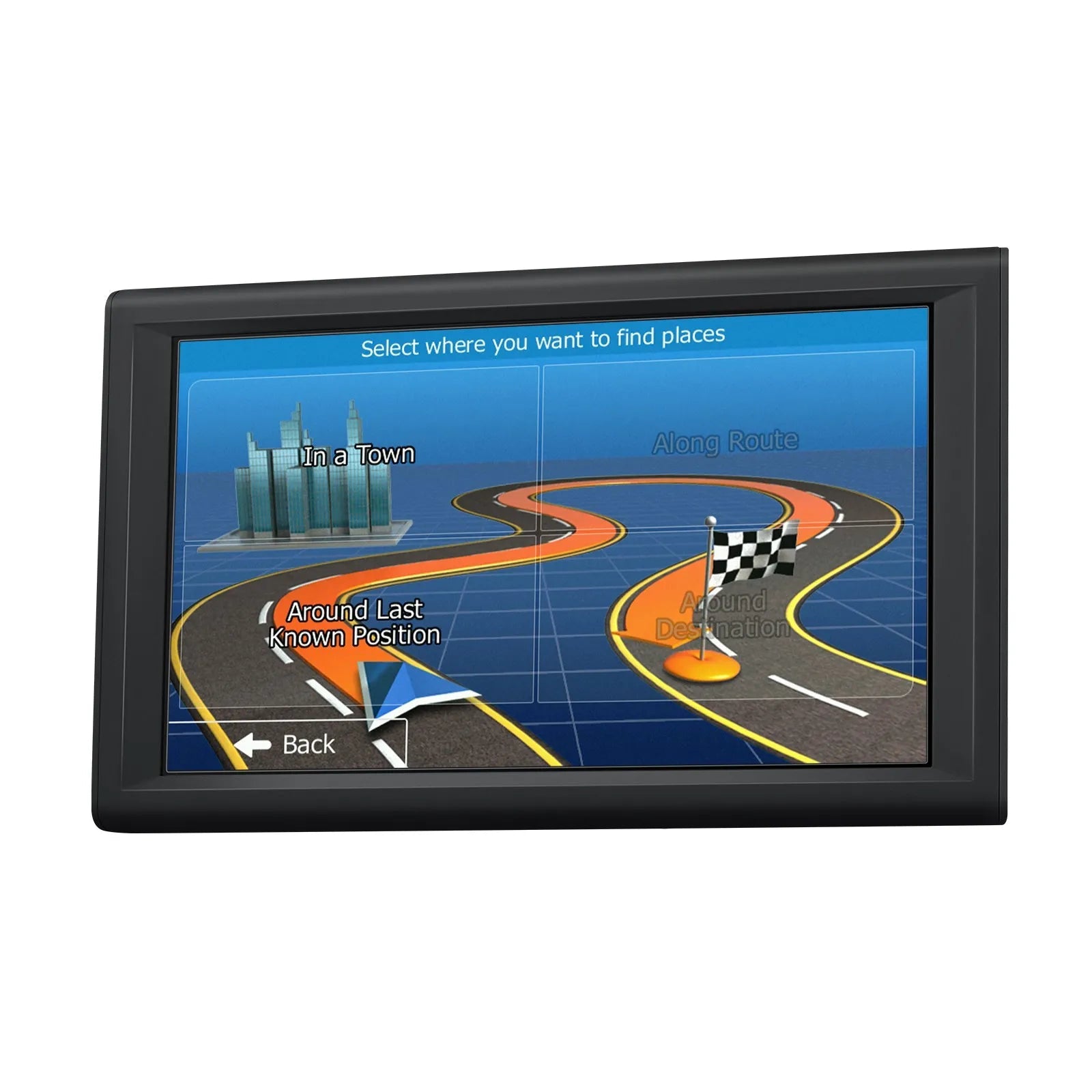 VEVOR GPS Navigator for Car, 9 inch Touch Screen 16GB GPS Navigation System with Built-in Dash Cam, Voice Turn-by-Turn Guidance, Speed and Red Light Warning, Custom Truck Routing, for Car Truck RV