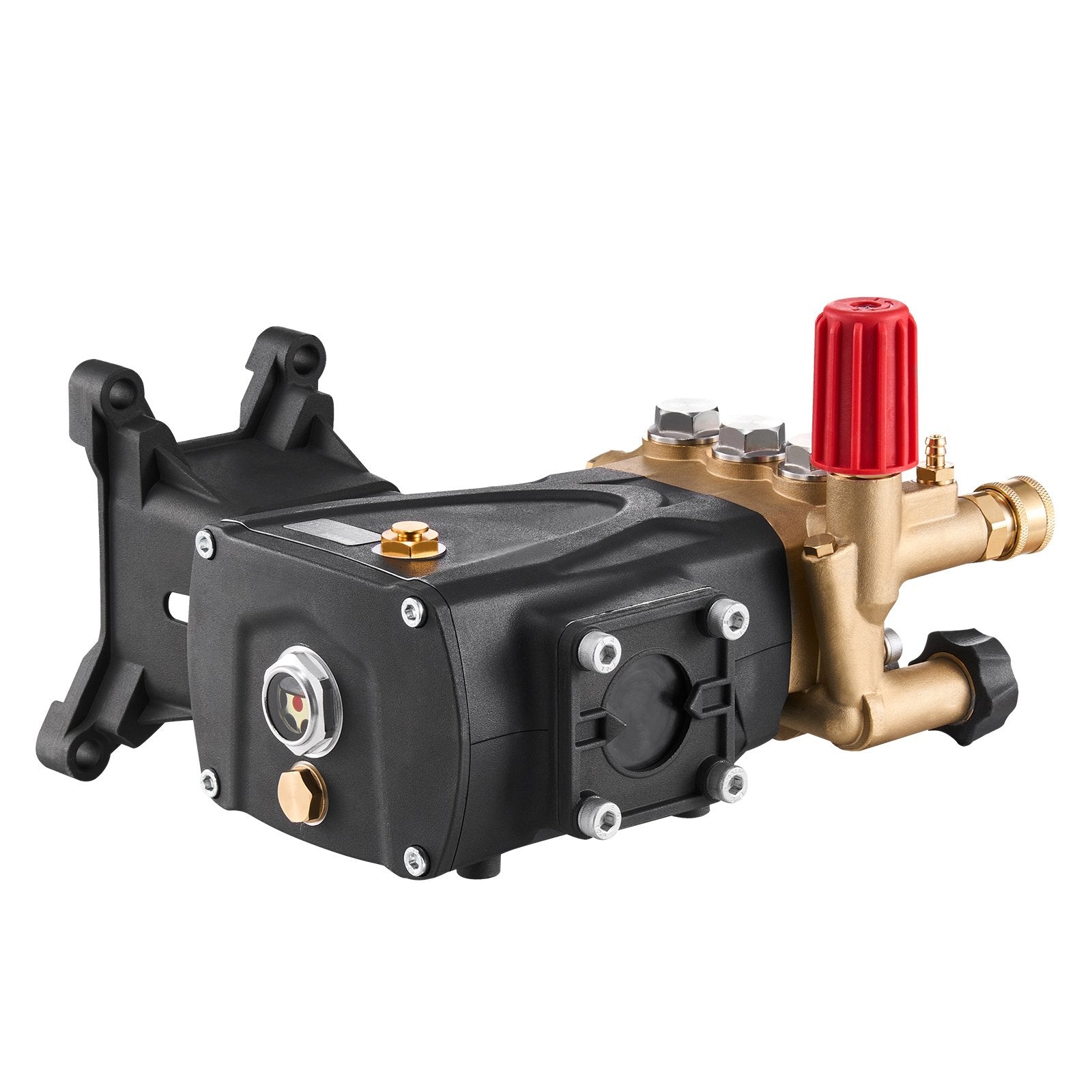 VEVOR Pressure Washer Pump 1" Shaft Horizontal Triplex Plunger 4000 PSI 4.0GPM