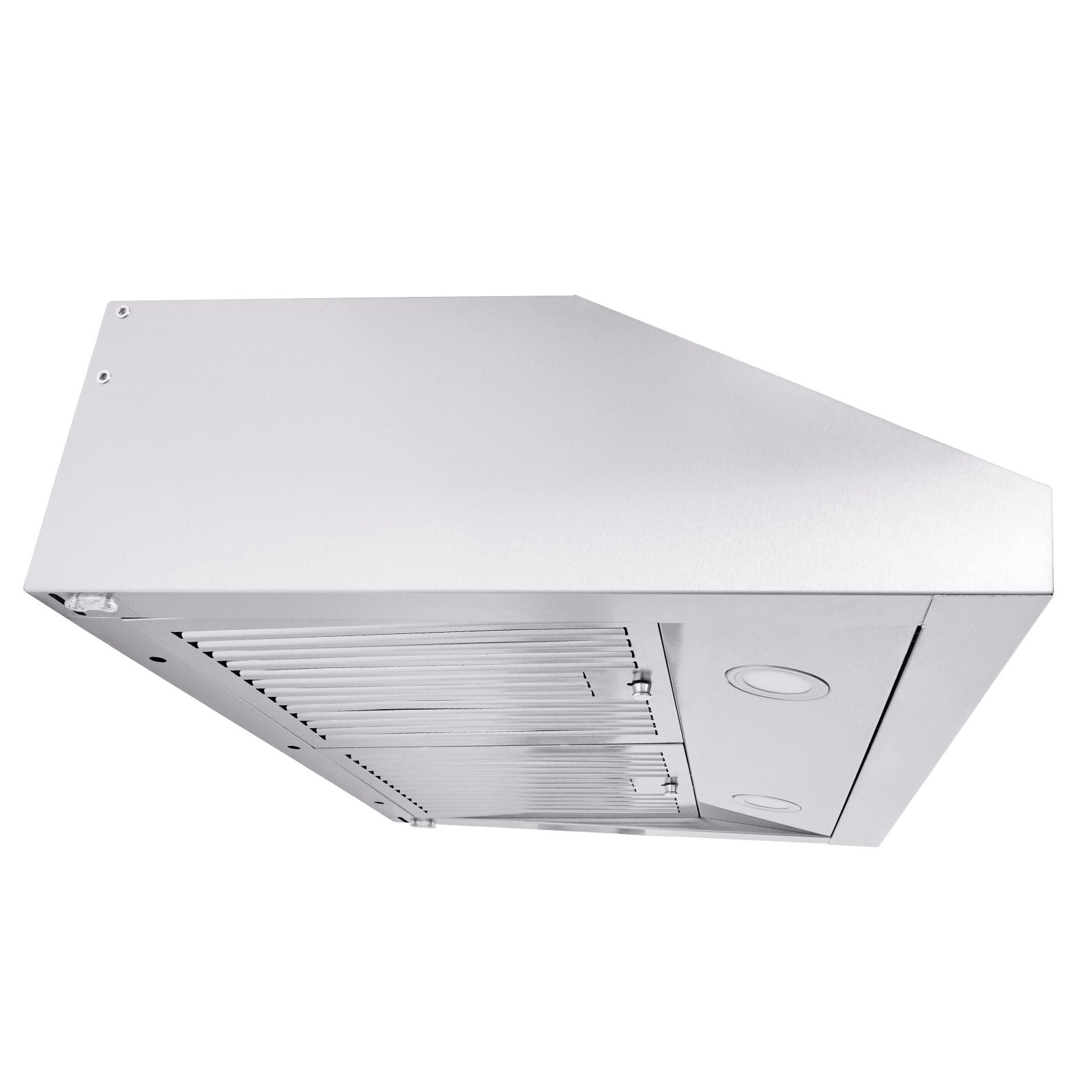VEVOR 30" Under Cabinet Range Hood Ductless Kitchen Vent Stainless Steel LED