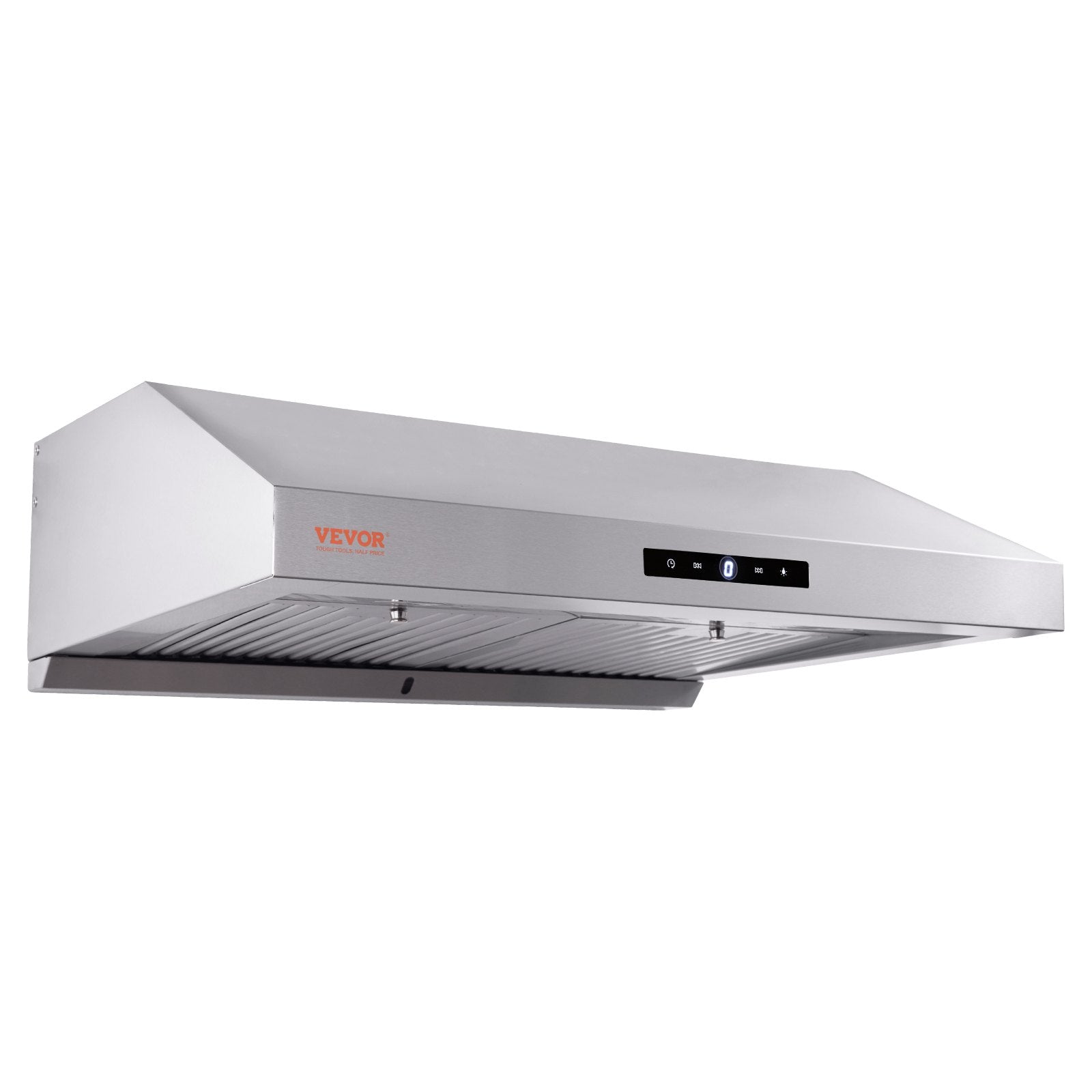 VEVOR 30" Under Cabinet Range Hood Ductless Kitchen Vent Stainless Steel LED