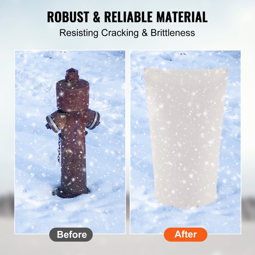 VEVOR Well Head Pump Cover 34x20 in Pipe Insulation Cover Sprinkler for Outside