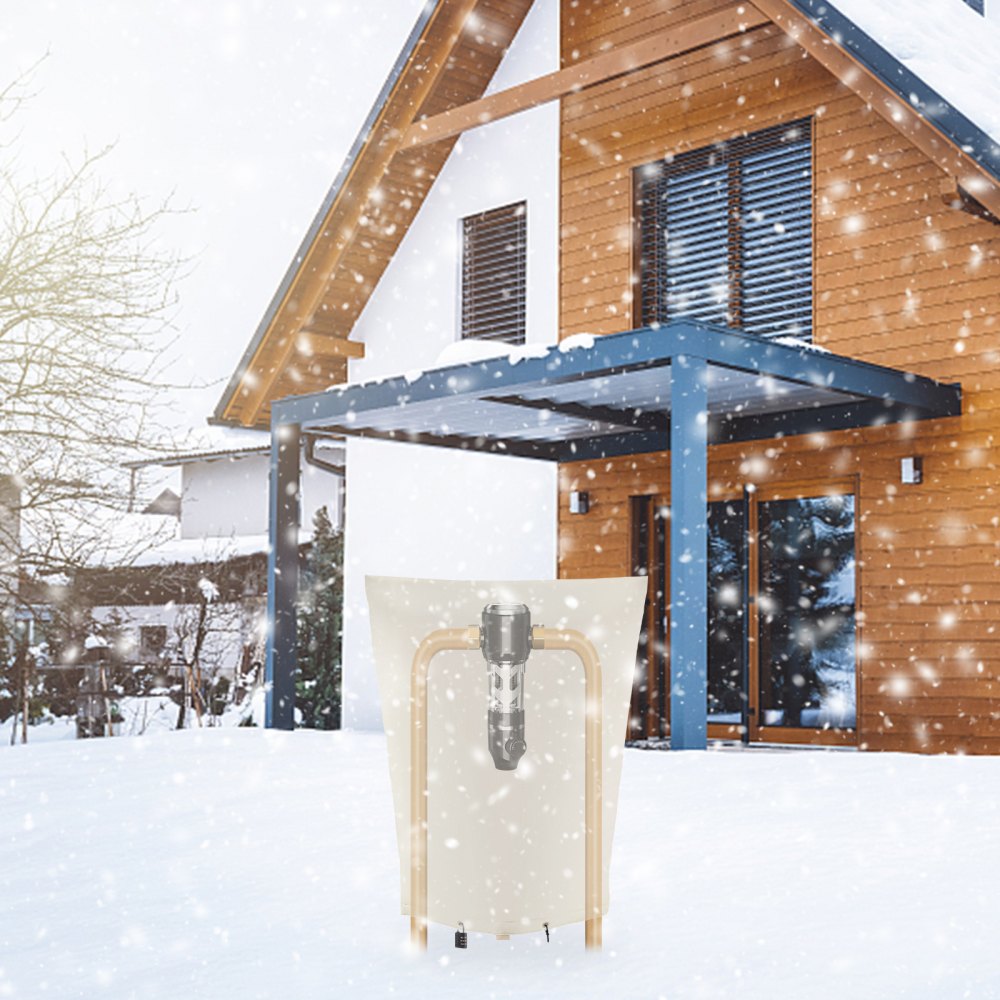 VEVOR Well Head Pump Cover 34x20 in Pipe Insulation Cover Sprinkler for Outside