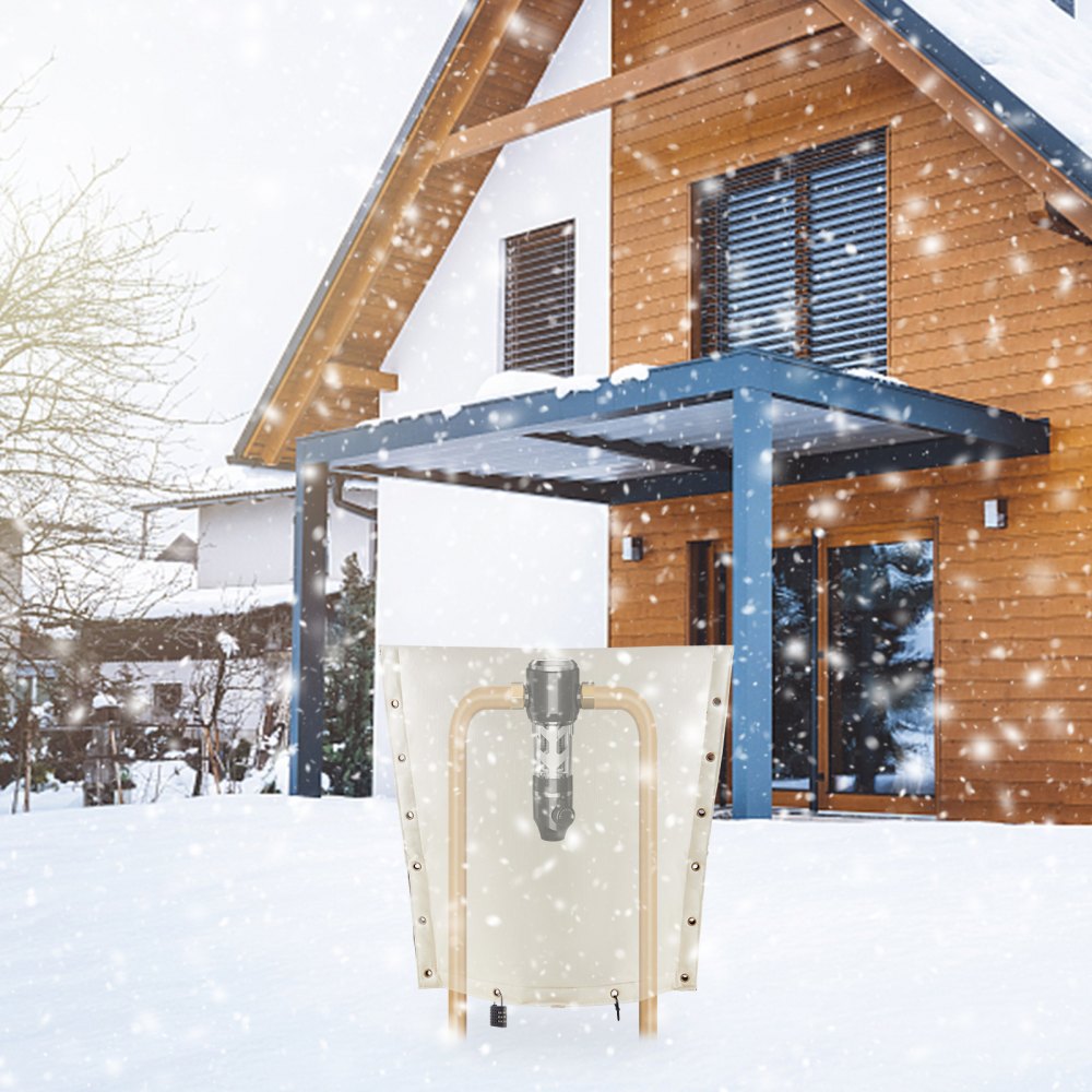 VEVOR Well Head Pump Cover 24x24 in Pipe Insulation Cover Sprinkler for Outside