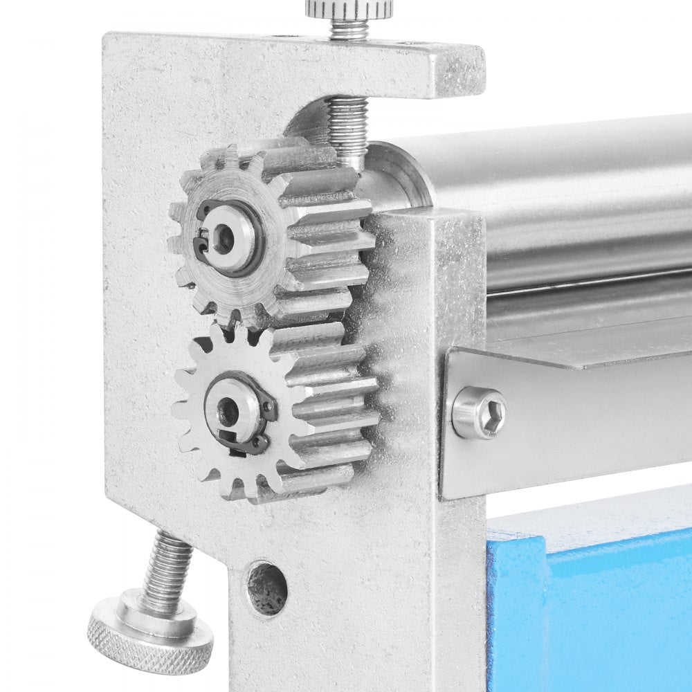 VEVOR Slip Roll Machine, 12.6 inches Forming Width in 20 Gauge Capacity, Sheet Metal Slip Roller Rolling Bending Machine, with 2 Detachable Rollers for Low Carbon Steel Copper Aluminum Alloy Sheet