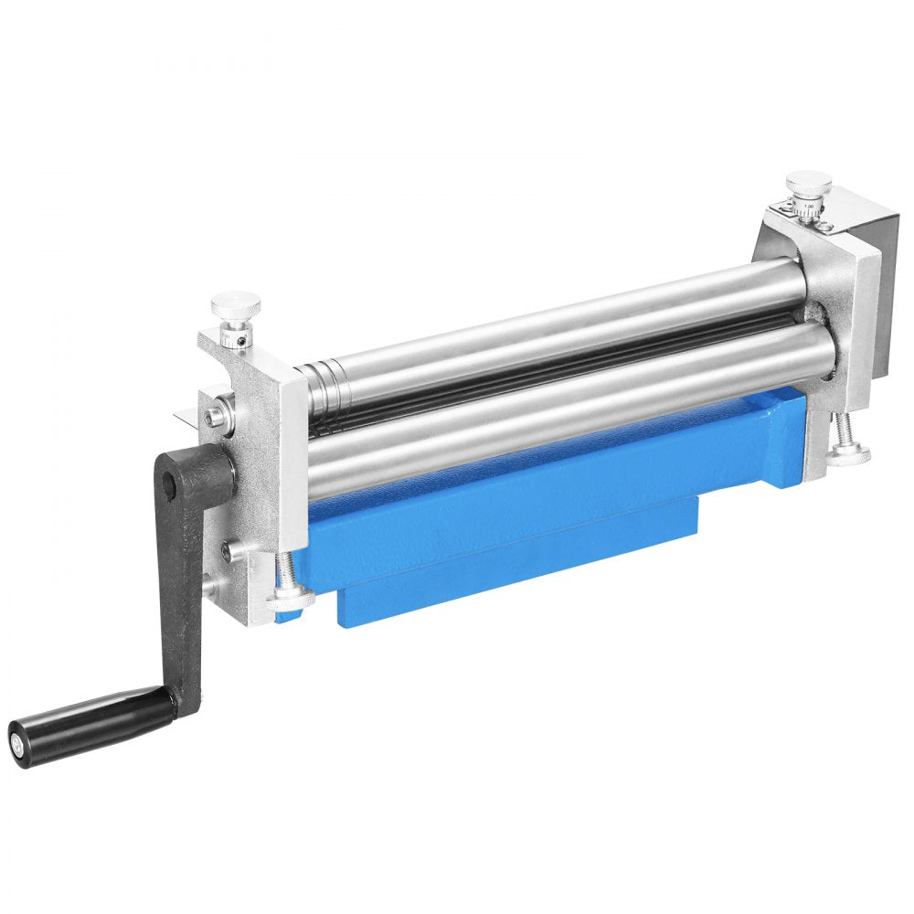 VEVOR Slip Roll Machine, 12.6 inches Forming Width in 20 Gauge Capacity, Sheet Metal Slip Roller Rolling Bending Machine, with 2 Detachable Rollers for Low Carbon Steel Copper Aluminum Alloy Sheet