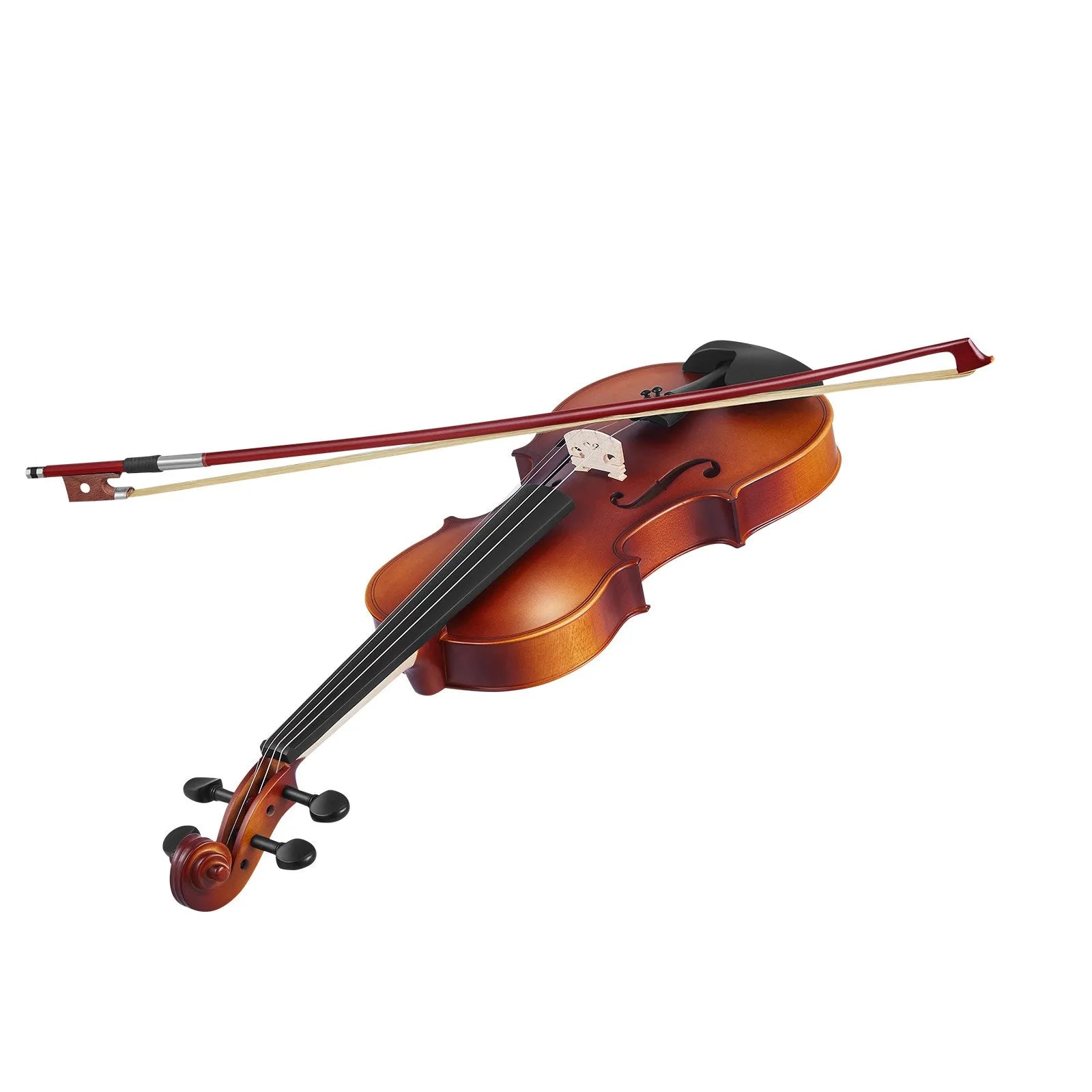 VEVOR Violin 4/4 Size Fiddle Set for Adult Beginners with Case Rosin Brown