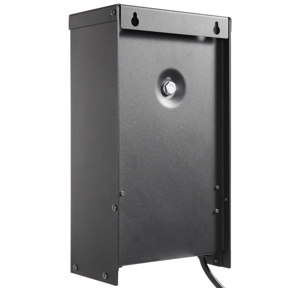 VEVOR 600W Low Voltage Landscape Transformer with Timer and Photocell Sensor, Waterproof Landscape Lighting Transformer, 120V AC to 12V/14V AC for Outdoor, Spotlight, Pathway Light, Pool light, ETL