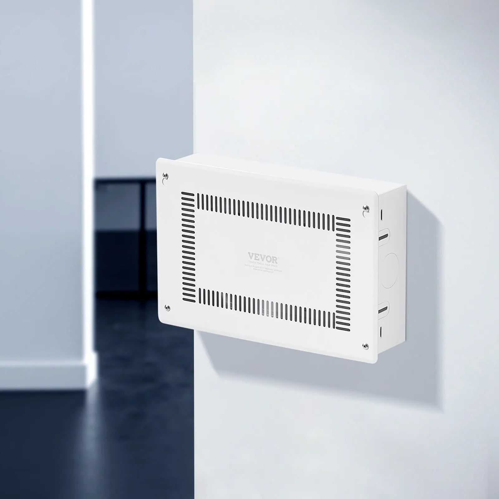 VEVOR Structured Media Enclosure 9 in Recessed in-Wall TV Media Box with Cover