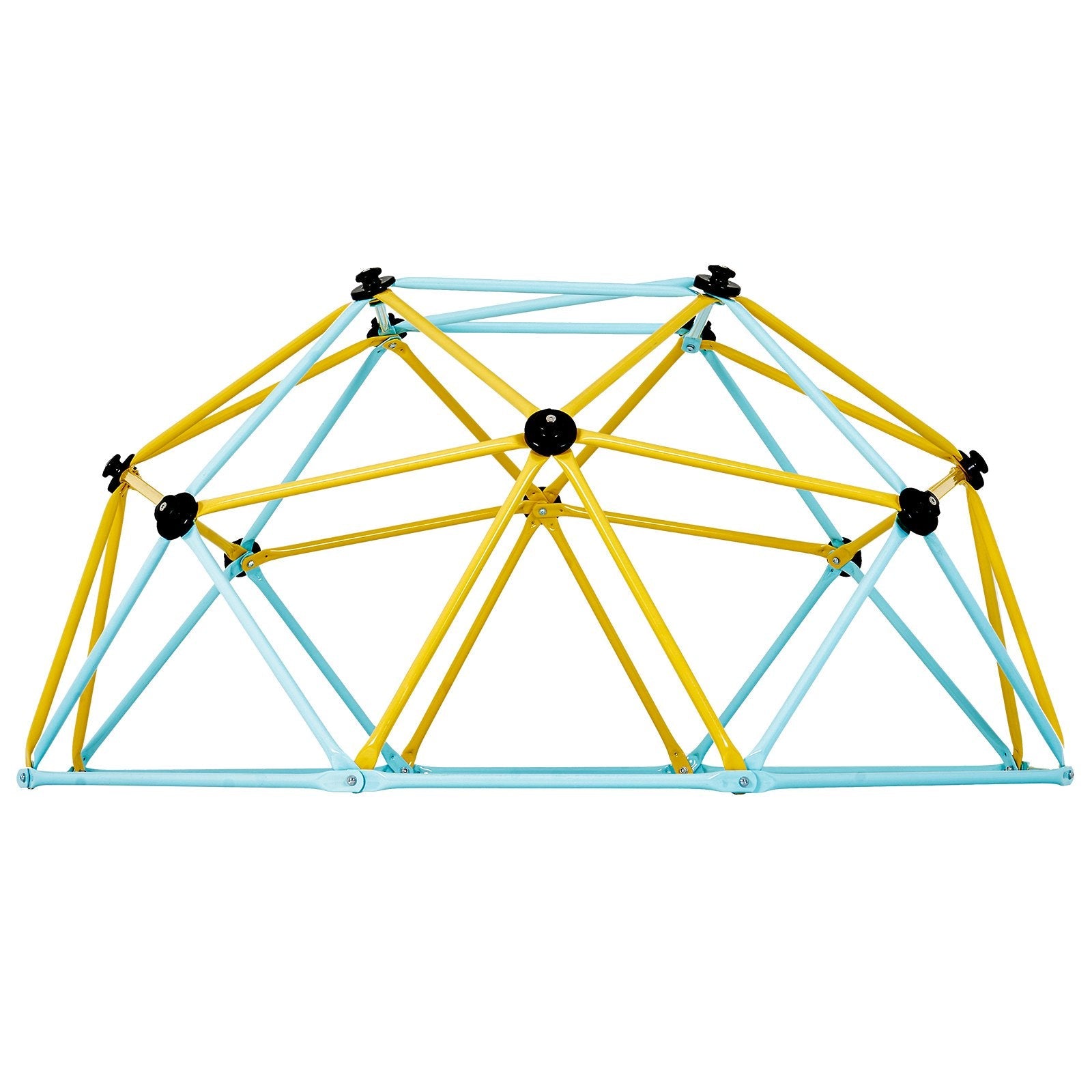 VEVOR Climbing Dome, 6FT Geometric Dome Climber Play Center for Kids 3 to 9 Years Old, Jungle Gym Supports 600LBS and Easy Assembly, with Climbing Grip, Outdoor and Indoor Play Equipment for Kids