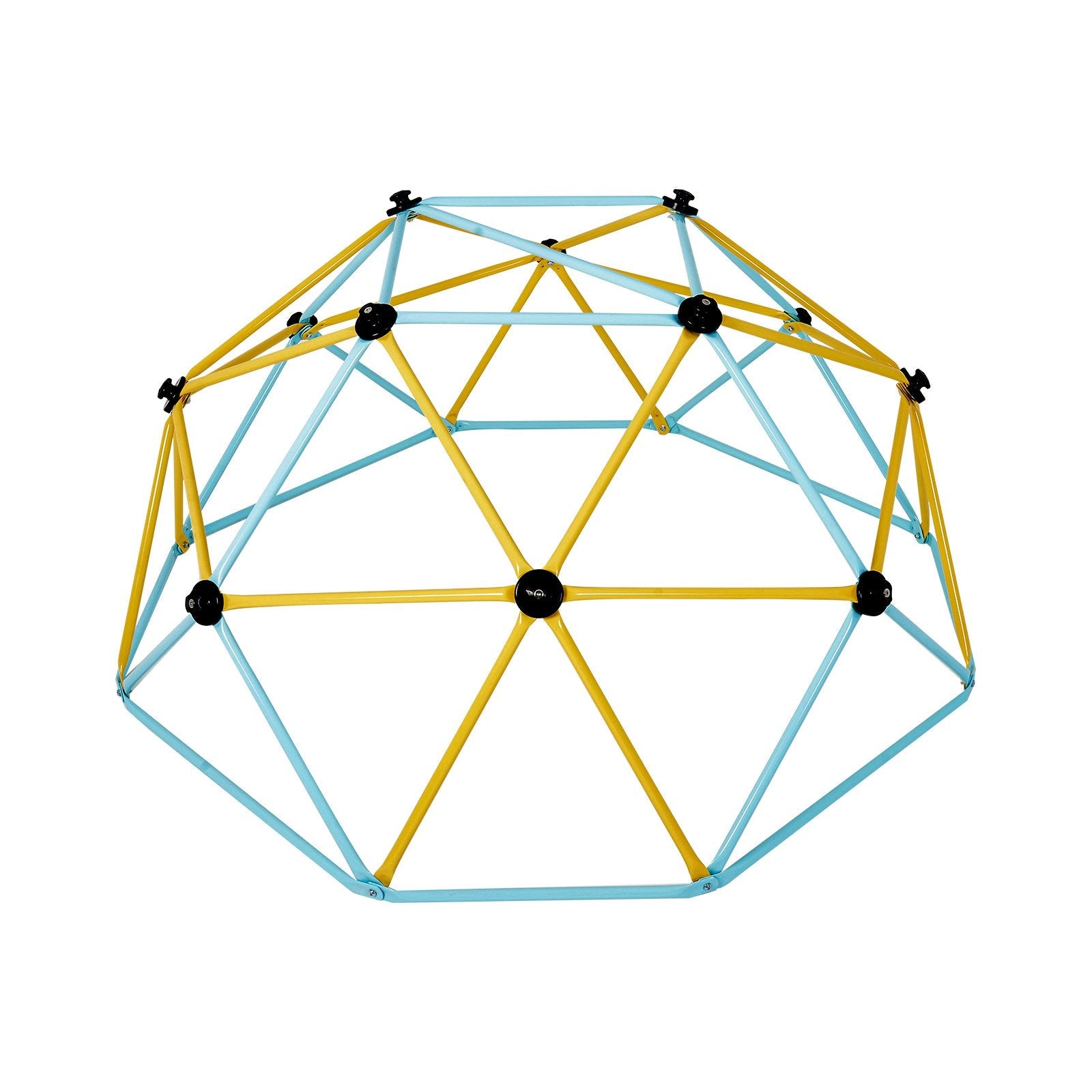 VEVOR Climbing Dome, 6FT Geometric Dome Climber Play Center for Kids 3 to 9 Years Old, Jungle Gym Supports 600LBS and Easy Assembly, with Climbing Grip, Outdoor and Indoor Play Equipment for Kids