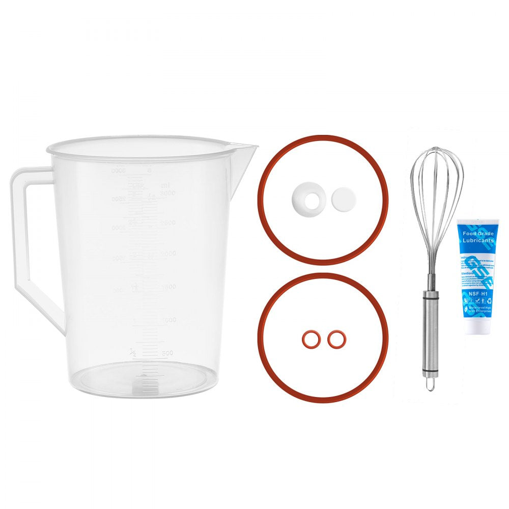 VEVOR Commercial Slushy Machine, 12L / 3.2 Gal Single Bowl, 24 Cups Output, 110V 550W Stainless Steel Margarita Smoothie Frozen Drink Maker, Slushie Machine for Party Cafes Restaurants Bars Home Use