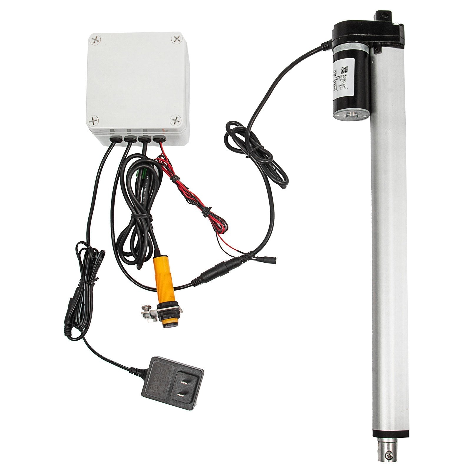 Vevor Automatic Chicken Coop Door Opener Kit Light Sensor 12.6"x11.8" Hen House