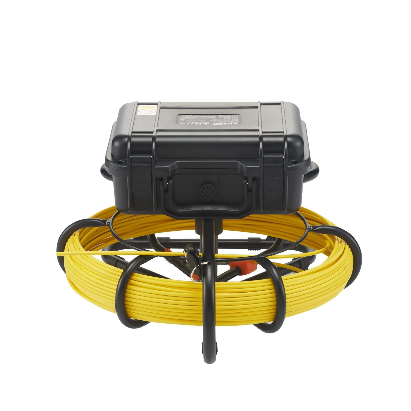 VEVOR Sewer Camera, 164 ft/50 m, 9" Screen Pipeline Inspection Camera with DVR Function, Waterproof IP68 Camera w/12 Adjustable LEDs, w/a 16G SD Card, for Sewer Line, Home, Duct Drain Pipe Plumbing