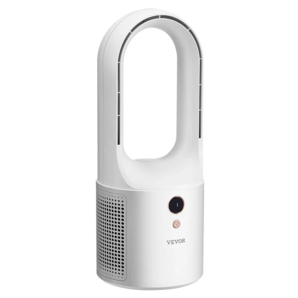 VEVOR Portable Desk Bladeless Fan 12.99" 6-Speed Quiet Fan for Bedroom & Office