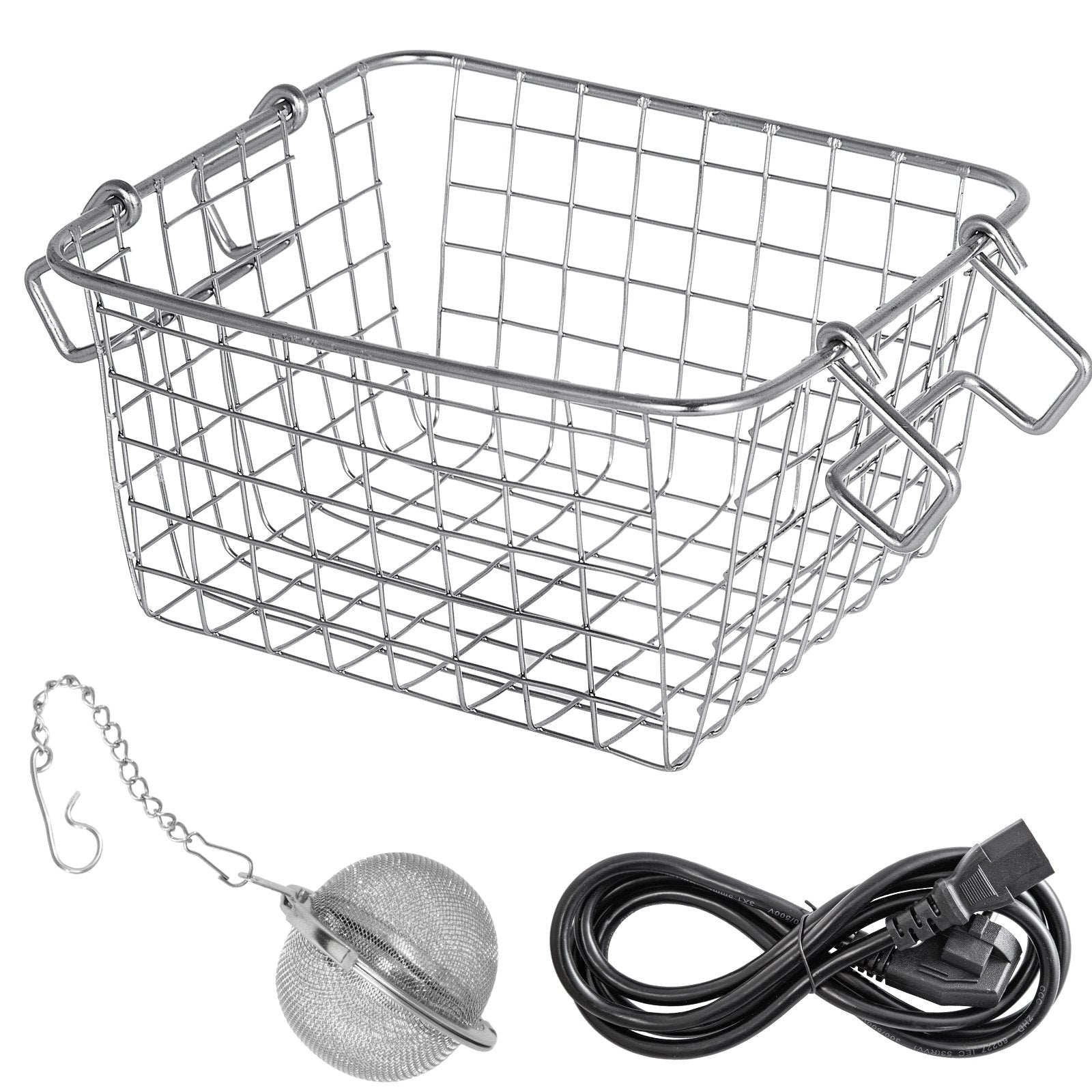 VEVOR Ultrasonic Cleaner 2L Digital Ultrasonic Parts Cleaner with Timer 40kHz Professional 304 Stainless Steel Ultrasonic Cleaner 110V for Jewelry Watch Glasses Diamond Eyeglass Small Parts Cleaning