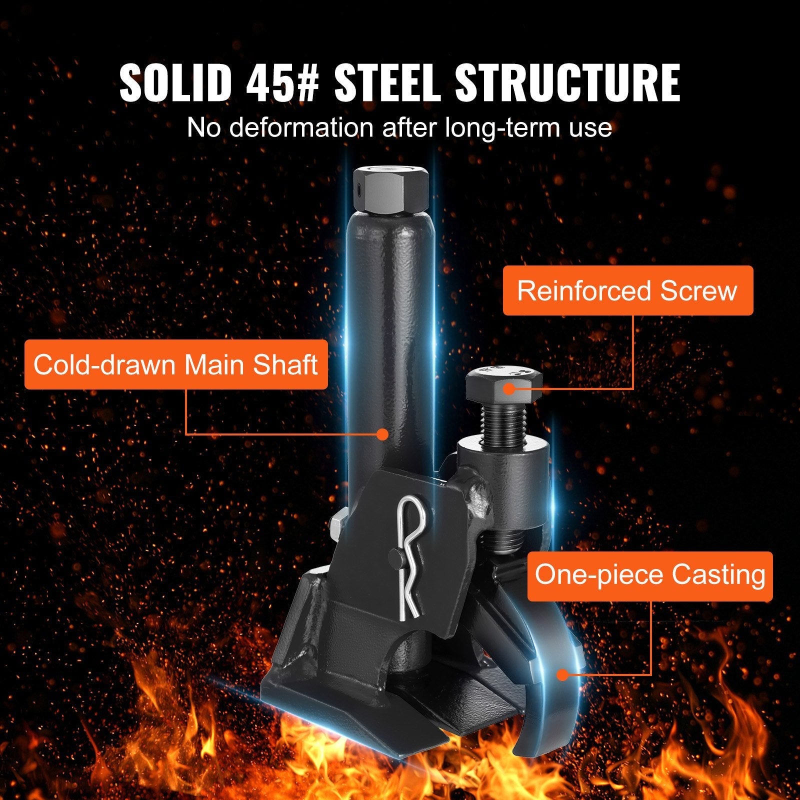 VEVOR Manual Tire Bead Breaker, 38"-42" Tires Changer Tool, Heavy-duty Bead Breaking, Easy-Operated Tire Repair Tool for ATVs/UTVs, Tractors, Trucks, Cars, Heavy Duty Tires