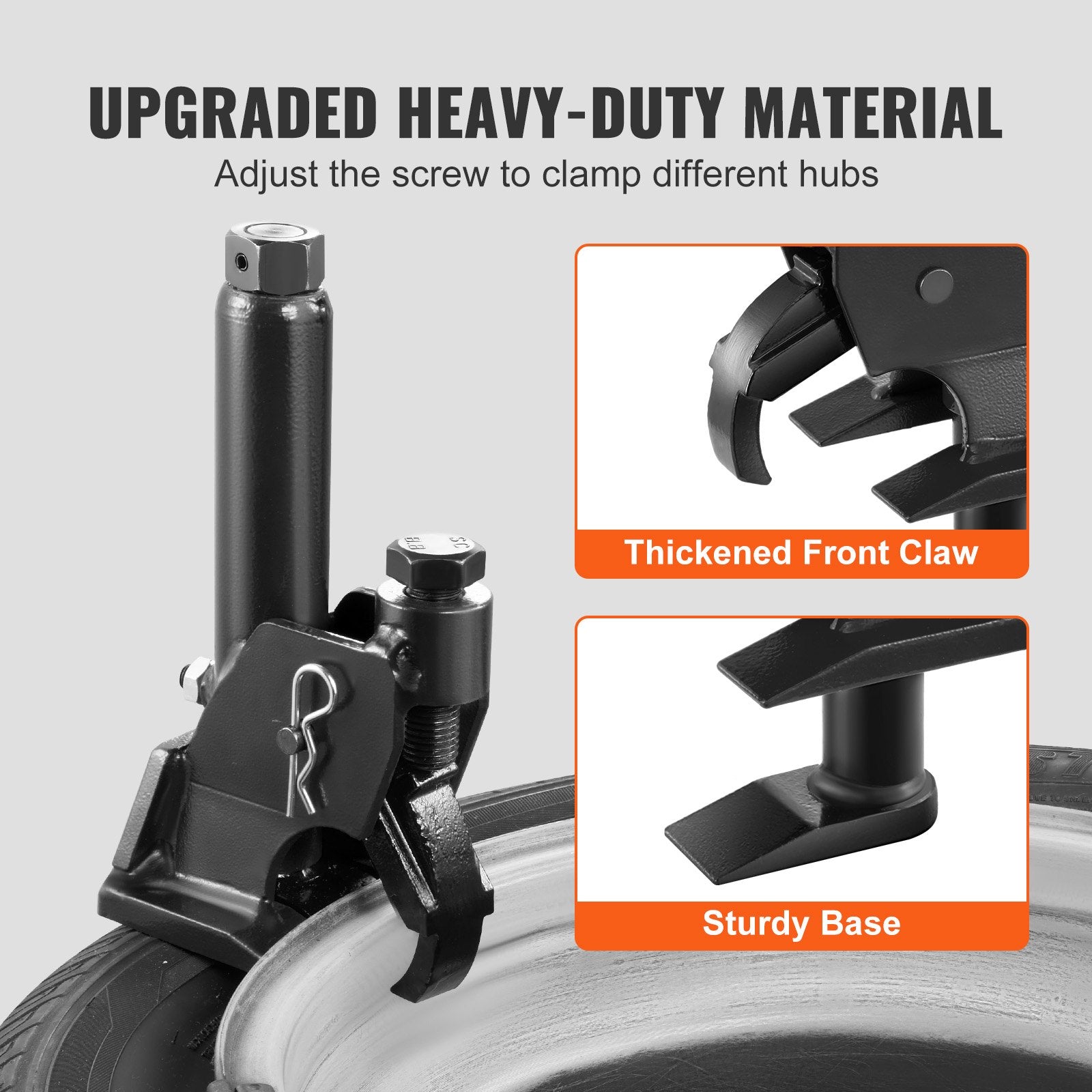 VEVOR Manual Tire Bead Breaker, 38"-42" Tires Changer Tool, Heavy-duty Bead Breaking, Easy-Operated Tire Repair Tool for ATVs/UTVs, Tractors, Trucks, Cars, Heavy Duty Tires