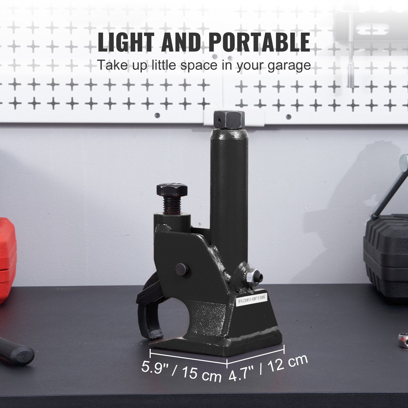 VEVOR Manual Tire Bead Breaker, 38"-42" Tires Changer Tool, Heavy-duty Bead Breaking, Easy-Operated Tire Repair Tool for ATVs/UTVs, Tractors, Trucks, Cars, Heavy Duty Tires