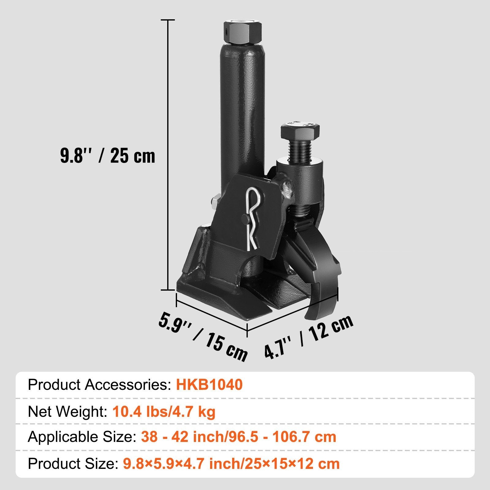 VEVOR Manual Tire Bead Breaker, 38"-42" Tires Changer Tool, Heavy-duty Bead Breaking, Easy-Operated Tire Repair Tool for ATVs/UTVs, Tractors, Trucks, Cars, Heavy Duty Tires