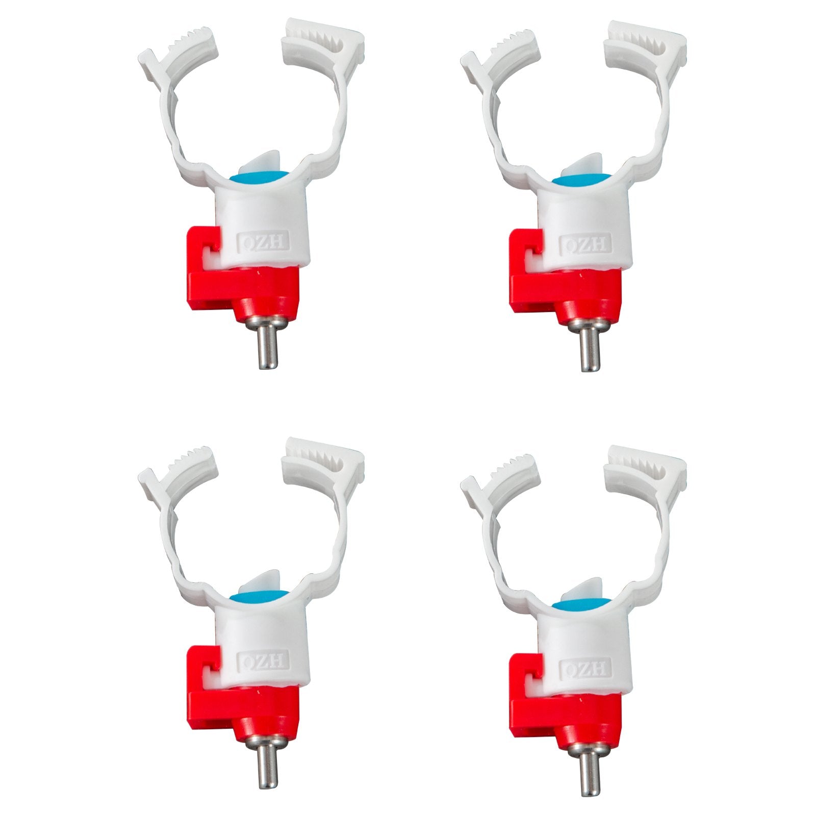 VEVOR Galvanized Poultry Feeder Holds 50lbs of Feed Chicken Feeders No Waste 13.8x11x25.6in Hanging Chicken Feeder with Lid Weatherproof Outdoor Coop Food Dispenser Tilted lid