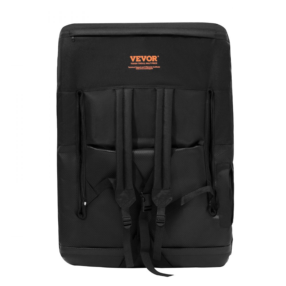 VEVOR Double Heated Stadium Seat with Back Support, 3 Level Heating Wide Bleacher Seat, Folding Portable Padded Reclining Chair with Hook Pocket Cupholder, Ideal for Sport Event Beach Camping Concert