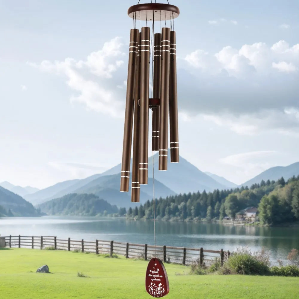 VEVOR Wind Chimes for Outside 42-Inch Aluminum Memorial Deep Tone Wind Chimes