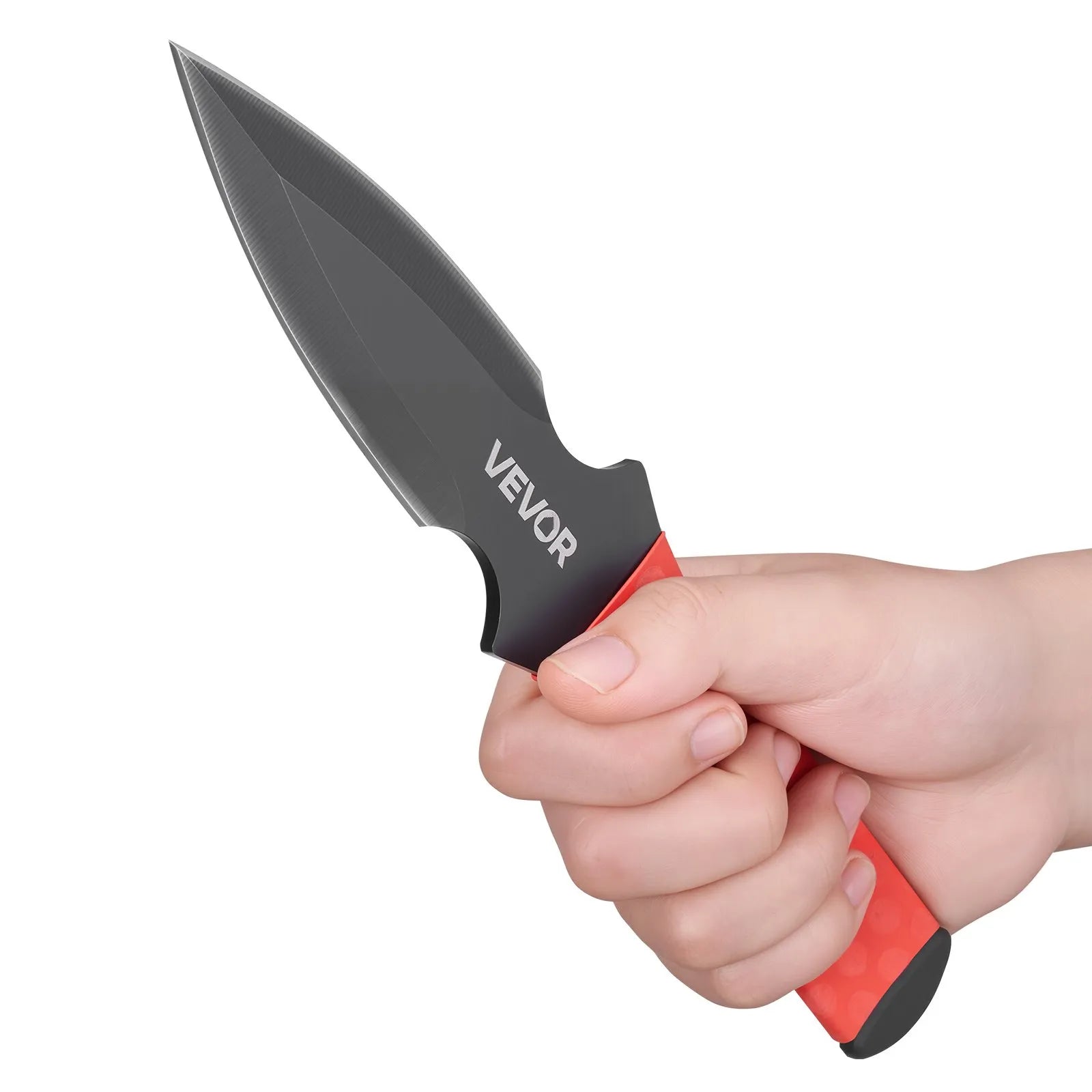 VEVOR Throwing Products Set 6 Pack 8.9 inch Stainless Steel with Nylon Sheath