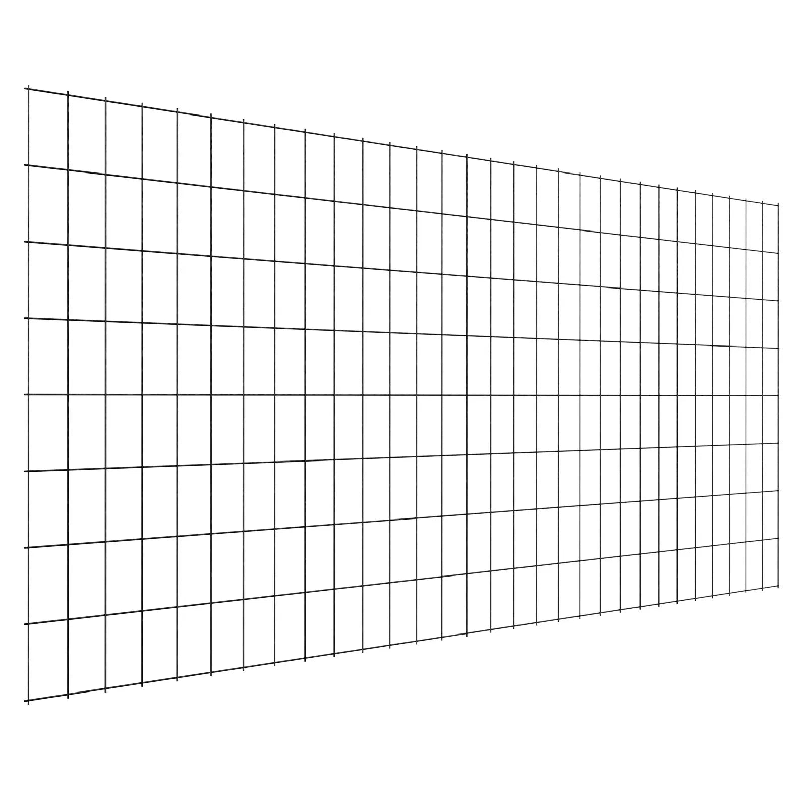 VEVOR Hardware Cloth 24 in x 25 ft, 2 x 3 in Mesh 16 Gauge Galvanized Wire Mesh Roll, Weather-Resistant Vinyl Coated Chicken Wire Fencing, Heavy Duty Welded Garden Plant Fencing for Rabbit Cage Snake