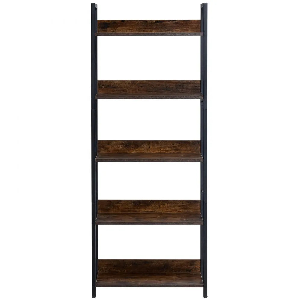VEVOR Metal Bookshelf Open Bookshelf 5-Tier for Living room Bedroom & Office