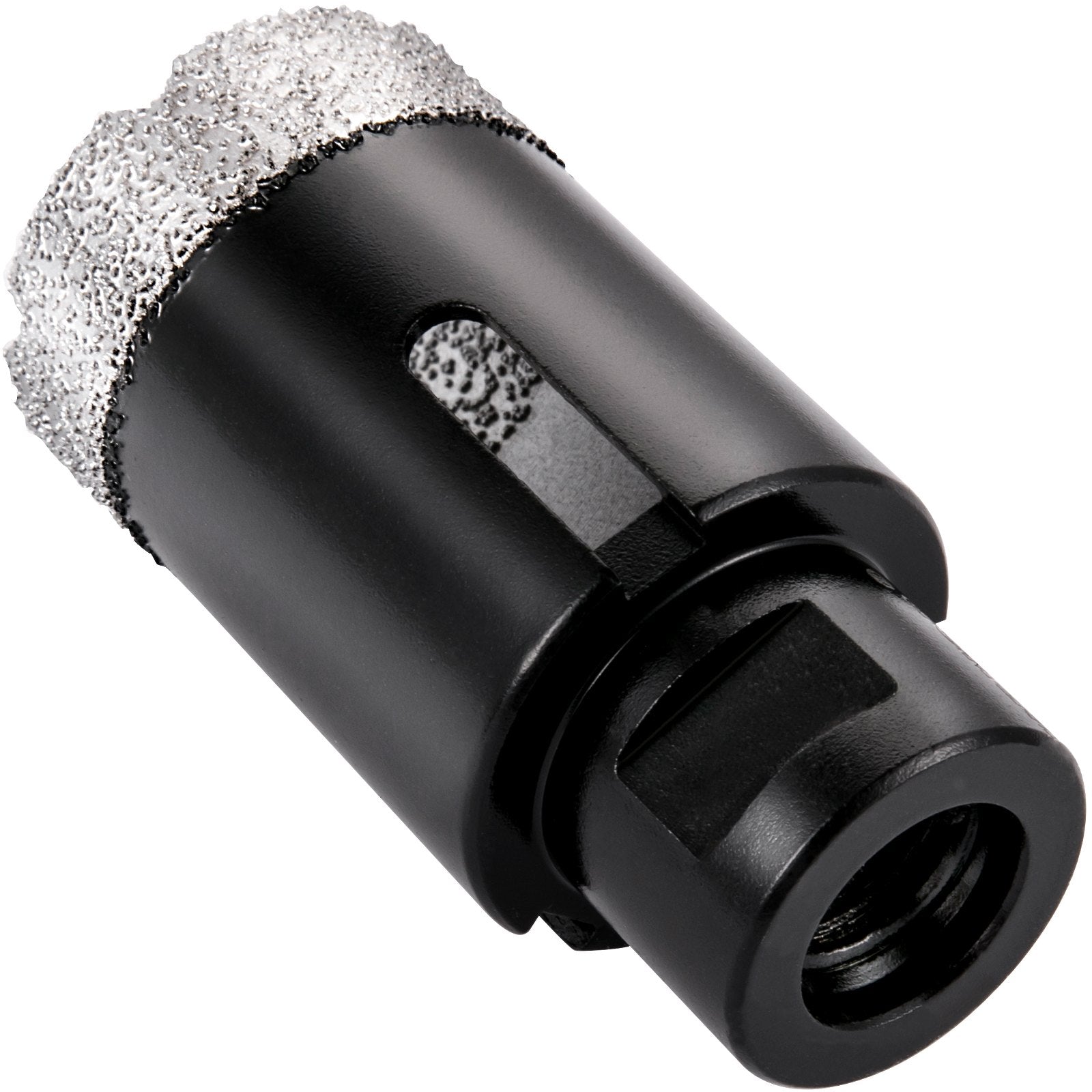 VEVOR Diamond Drill Bits 6/8/10/13/19/25/32/51 mm Diamond Hole Saw Brazed Tile 0.59in Segment Finger Bit SDS Tile Hole Saw Kit with a Blade for Tile Ceramic Porcelain Marbl 5/8\"-11 Female Thread