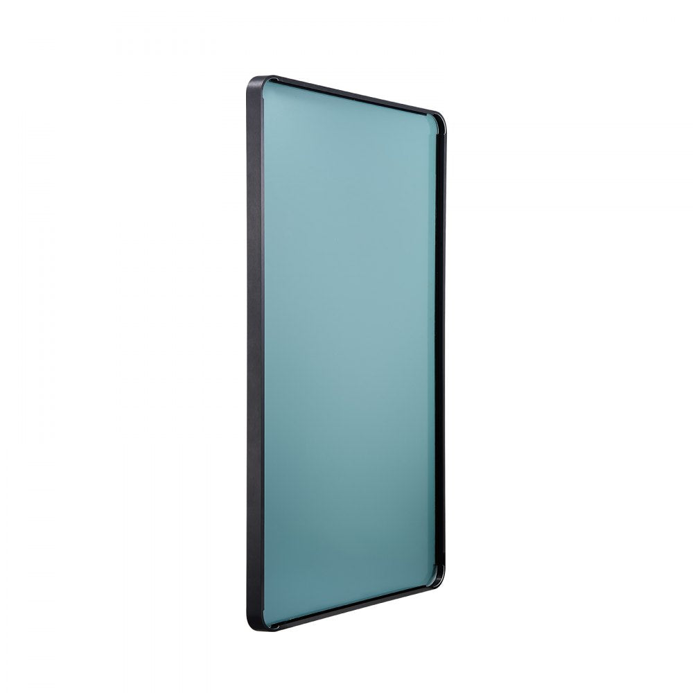 VEVOR Square Wall Mounted Mirror 30" x 48" Mirror with Aluminium Alloy Frame