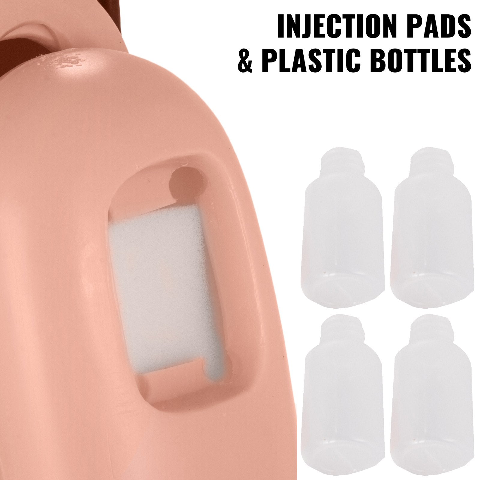 VEVOR Manikin for The Cure of The Patient Didactic Material in PVC Medical Training Teaching Manikin Model Woman for Teaching at School of Nursing Medicine