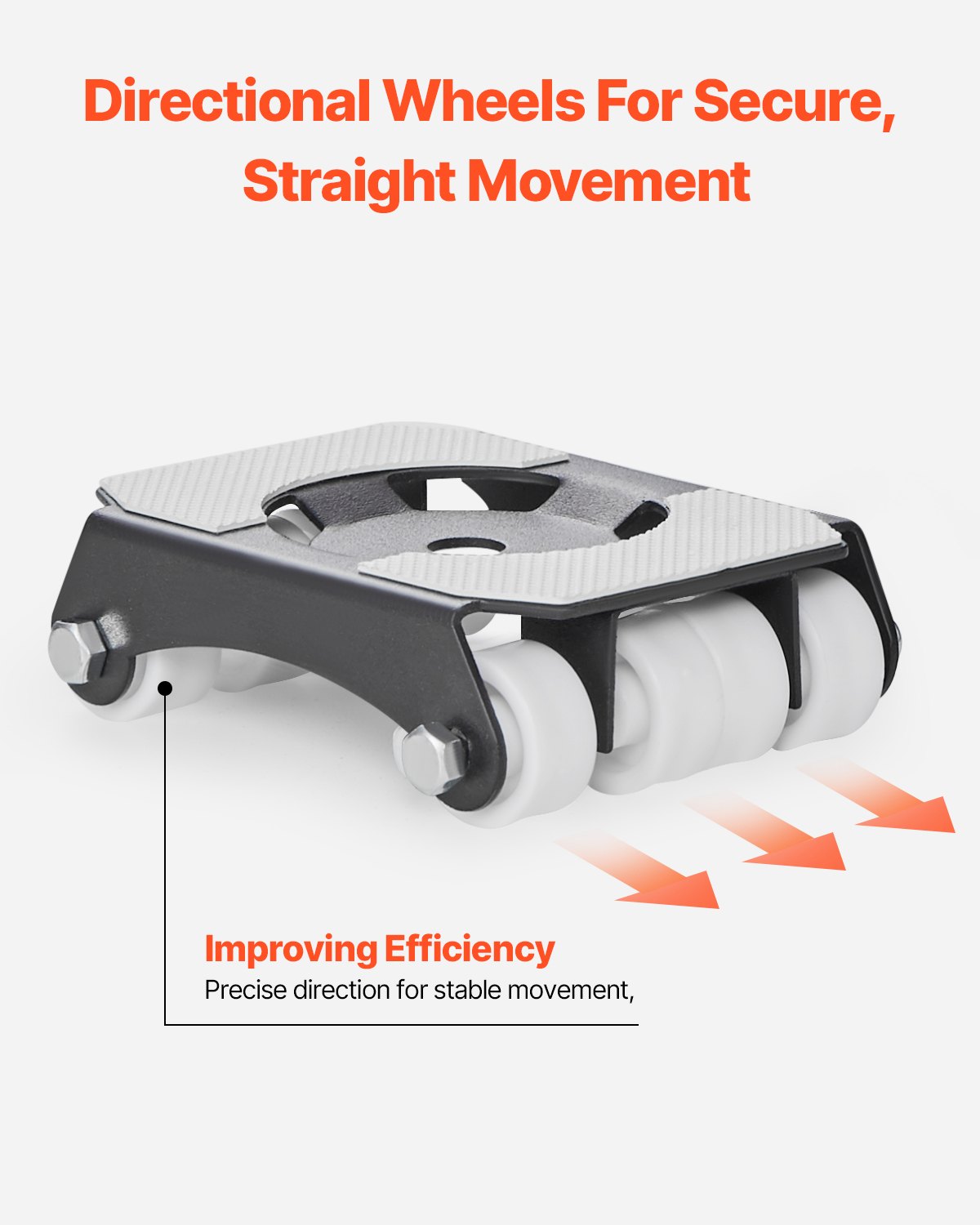 VEVOR Furniture Dolly Heavy Duty Furniture Movers with Casters 750 lbs Capacity