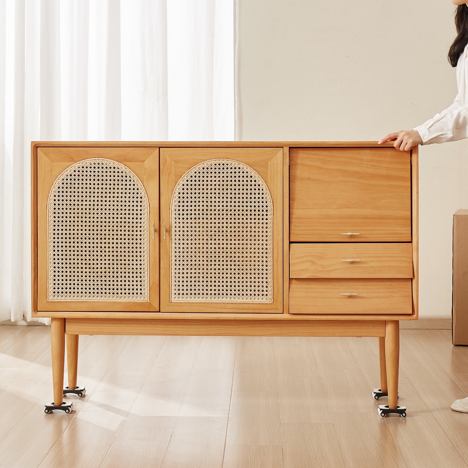 VEVOR Furniture Dolly Heavy Duty Furniture Movers with Casters 750 lbs Capacity