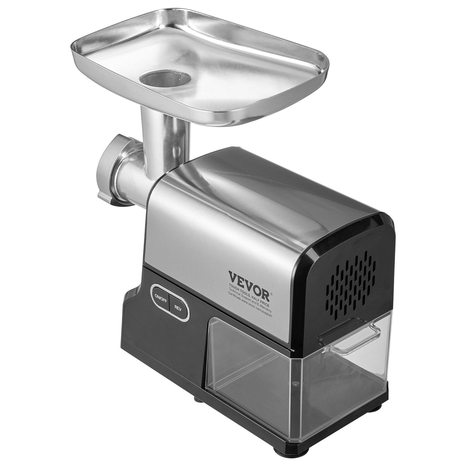 VEVOR Electric Meat Grinder 4.2 Lbs/Min Sausage Stuffer Maker for Home Kitchen