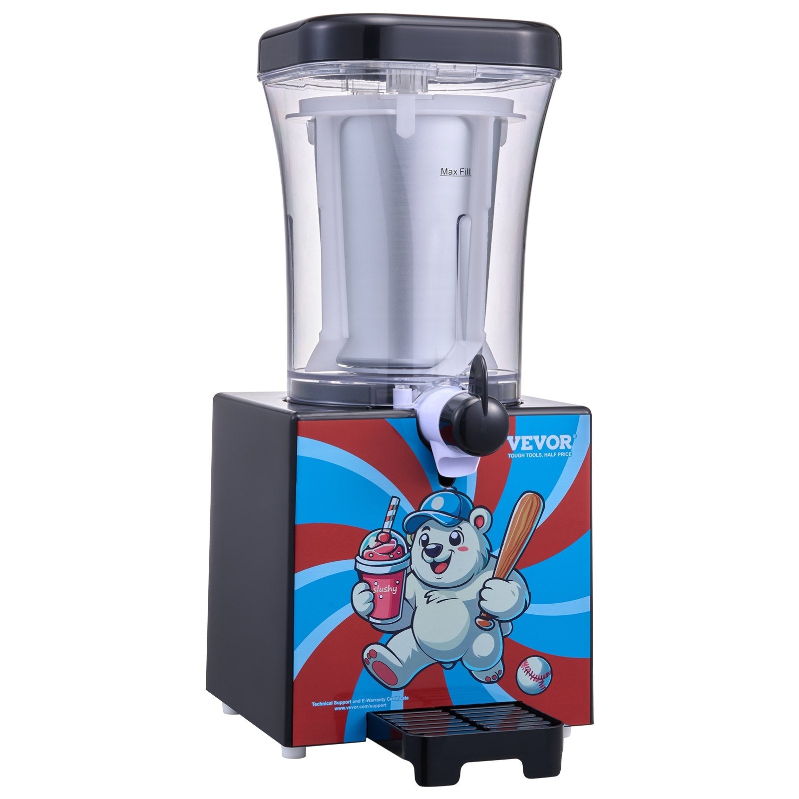 VEVOR Slushy Machine for Home Margarita Slush Maker 34oz Frozen Drink Machine