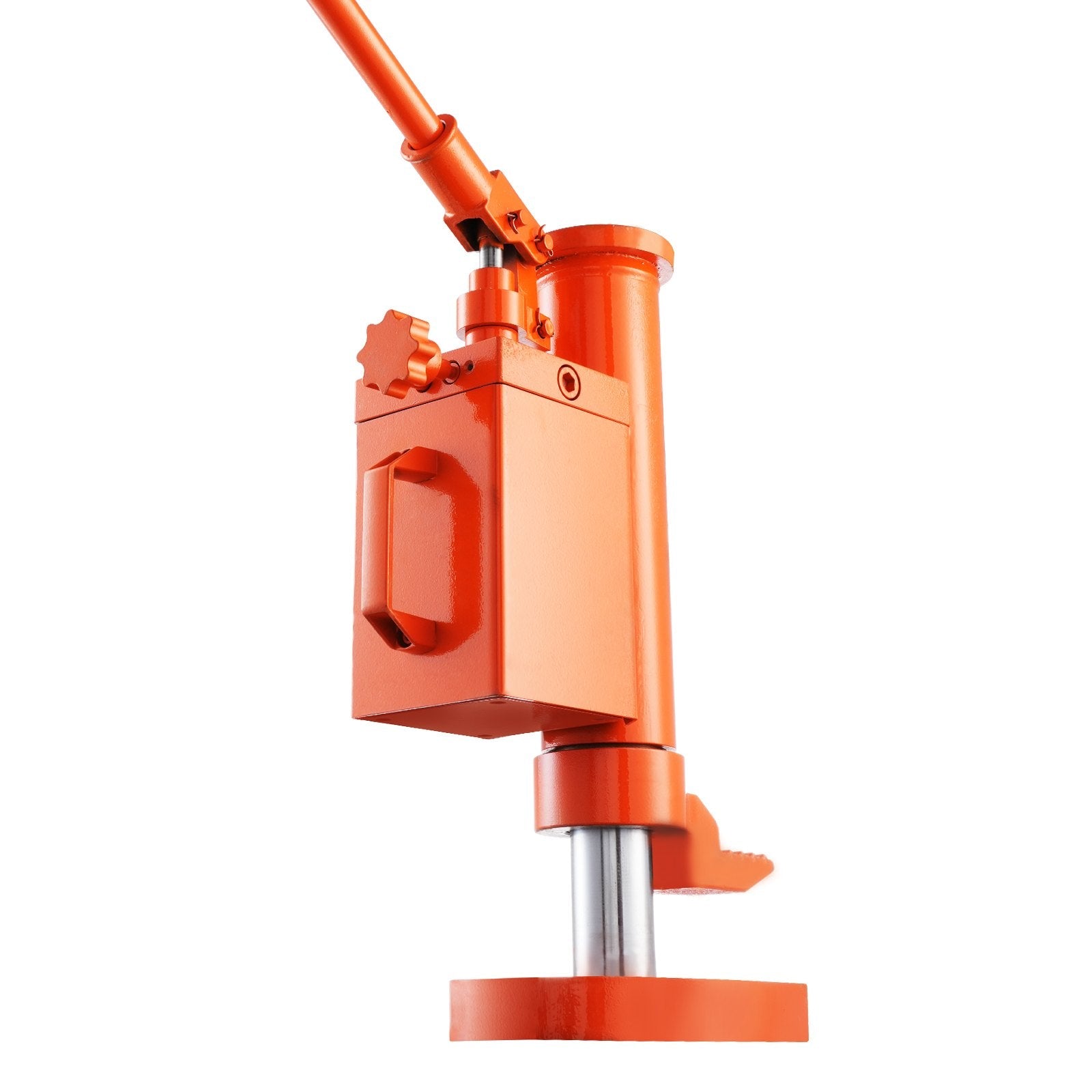 VEVOR Hydraulic Toe Jack, 5 Ton On Toe Toe Jack Lift, 10 Ton On Top Lift Capacity Machine Jack, 1.0-9.1 in Toe Height, 14.6-22.4 in Top Height, 360° Rotatable Claw Jack for Machinery, Industry