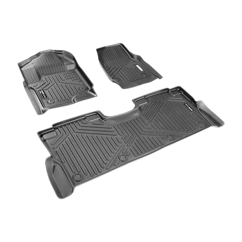 VEVOR Automotive Floor Mats Fits for Ford F-250/F-350/F-450 2017-2022 3 pcs
