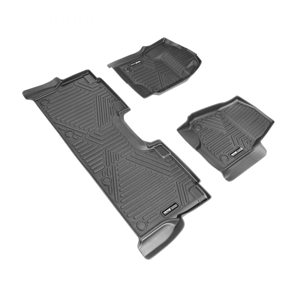 VEVOR Automotive Floor Mats Fits for Ford F-250/F-350/F-450 2017-2022 3 pcs