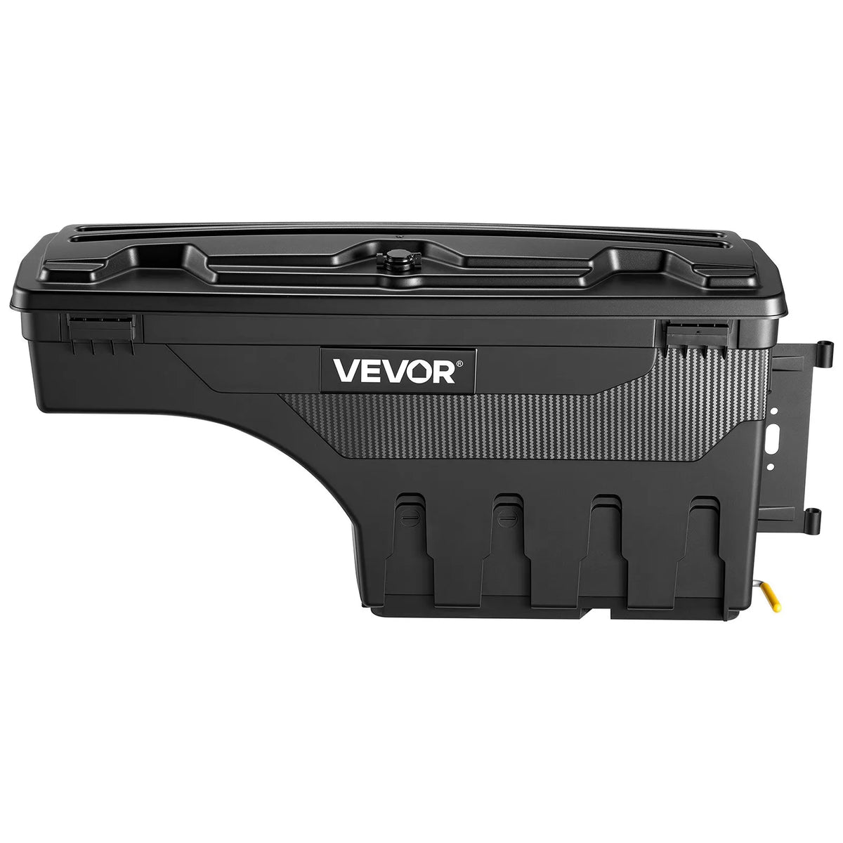 Truck Bed Storage Box 6.6 Gal/25L, Waterproof Wheel Well Tool Box with Anti-Theft Locks – Passenger Side, Fits 2019–2023 Dodge Ram 1500