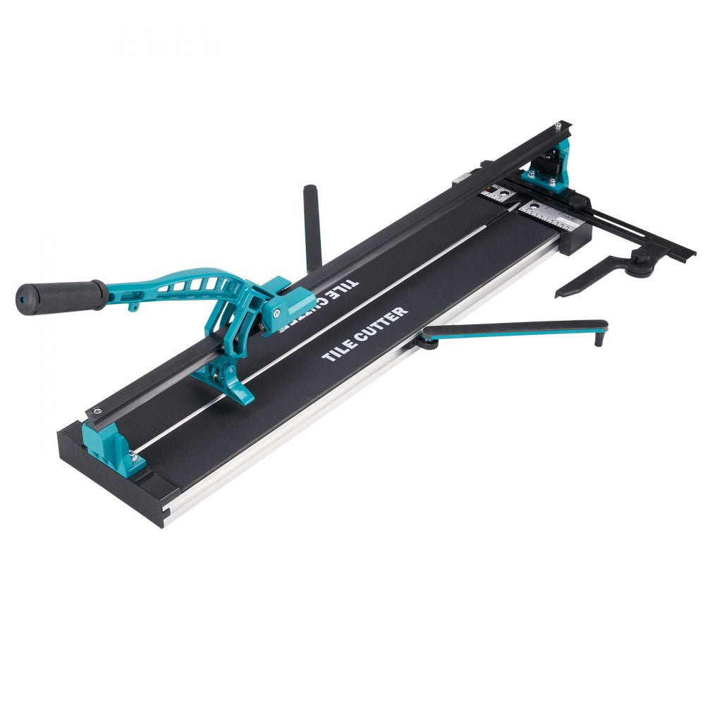 VEVOR Manual Tile Cutter, 40 inch, Porcelain Ceramic Tile Cutter with Tungsten Carbide Cutting Wheel, Infrared Positioning, Anti-Skid Feet, Durable Rails for professional installers or beginners