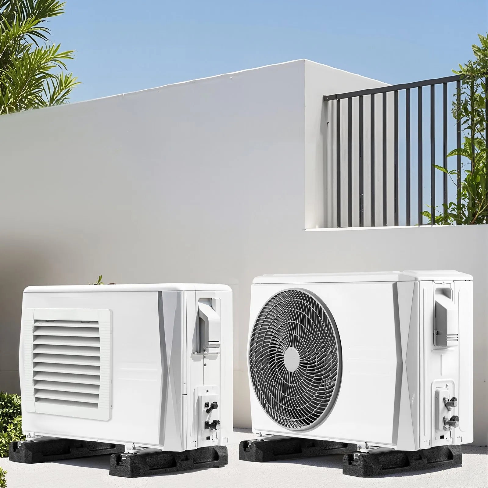 VEVOR Floor Mount Base Kit for 9000-36000 BTU AC Heavy Duty Anti Vibration