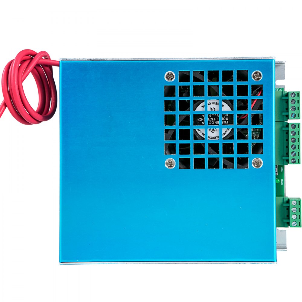 VEVOR Laser Power Supply 50W Co2 Laser Engraver Power Supply 110V/220V Laser Tube Power Supply for Laser Cutter Engraving Machine(50W)