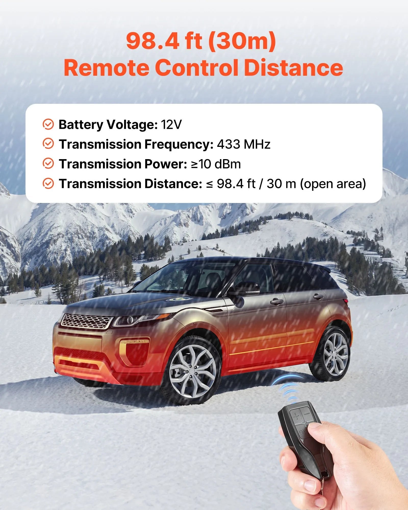 VEVOR Diesel Air Heater Controller – Universal DC5V Thermostat Switch with LCD Display and Remote Control, Compatible with 2KW/5KW/8KW Diesel Heaters