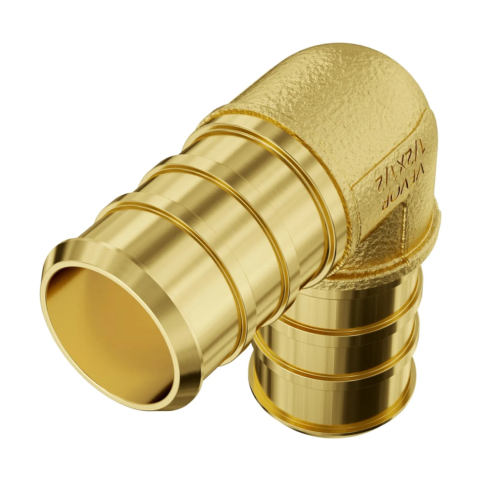 VEVOR Pipe Fittings 3/4" 12PCS Brass Clamp-style 3/4 NPT for Air System