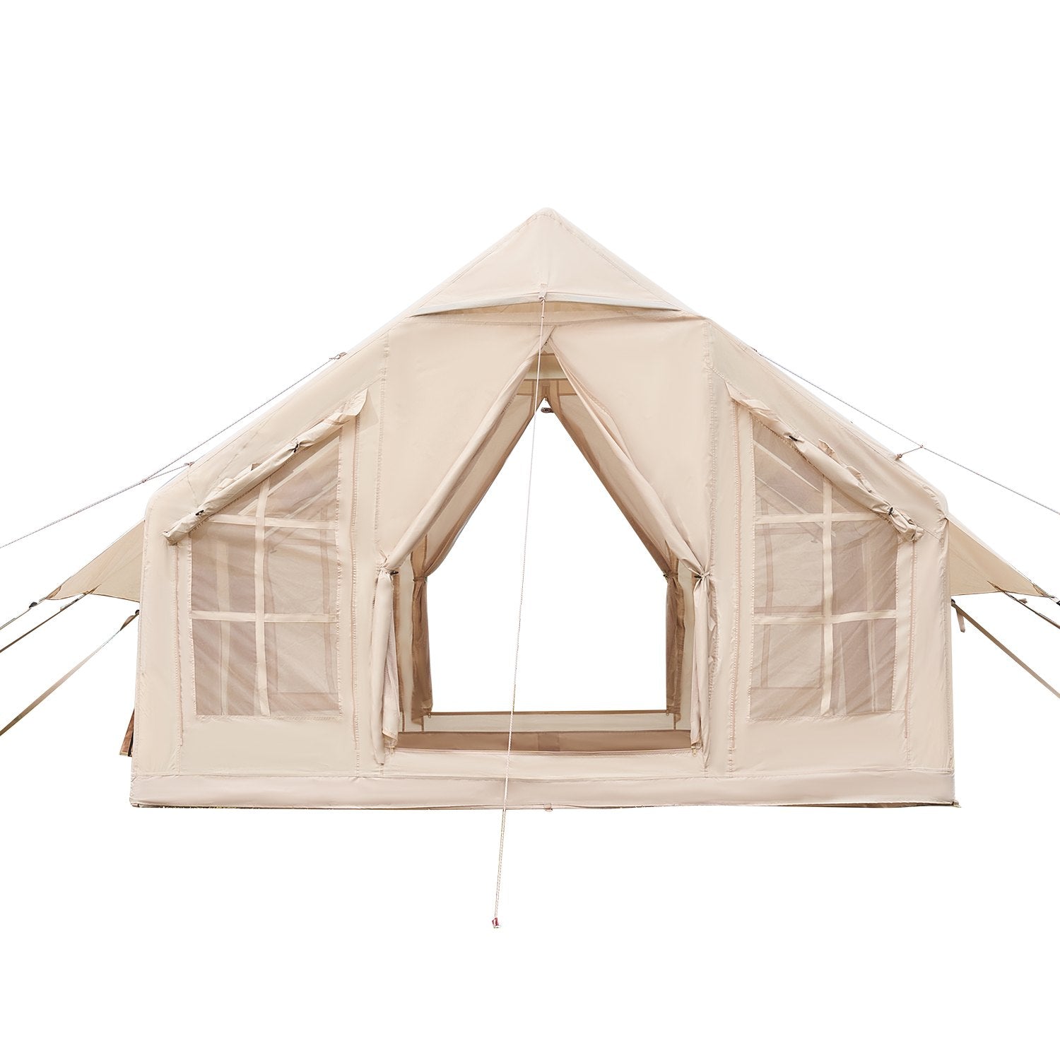 VEVOR Inflatable Tent for Camping 4-6 Person Glamping Tent with Pump Easy Set up